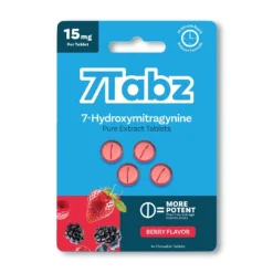 Alternative view of 7Tabz 7-Hydroxymitragynine 4 Pack 15mg Pure 7-OH Extract Tablets